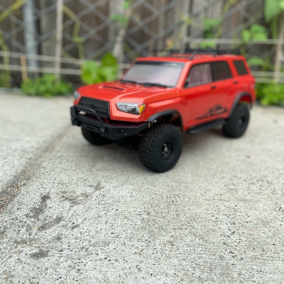 Orange Off-Road Toy Truck